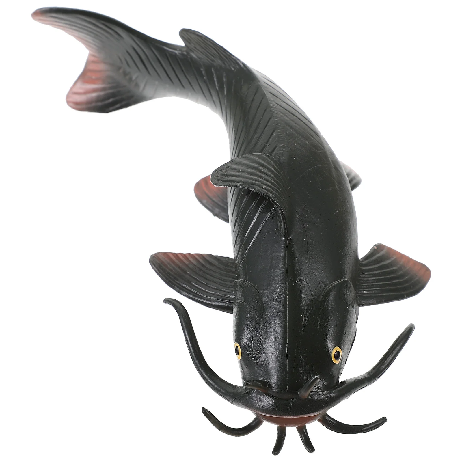 Catfish Toy Ornament Imitation Model Plastic Plaything Creative Children Animal Kids Cognitive