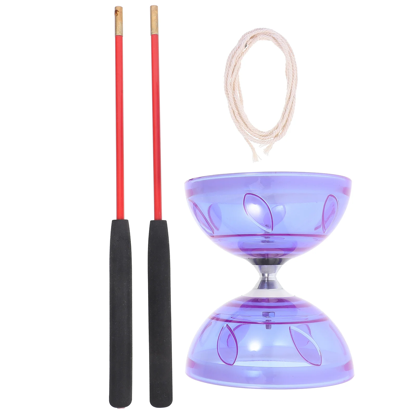 Двусторонняя игрушка Diabolo с тремя подшипниками игрушки Yoyo Yo-Yo для детей