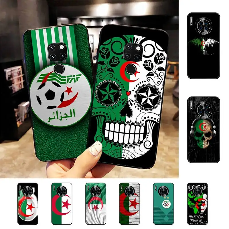

Algeria Flag Phone Case for Huawei Mate 20 10 9 40 30 lite pro X Nova 2 3i 7se