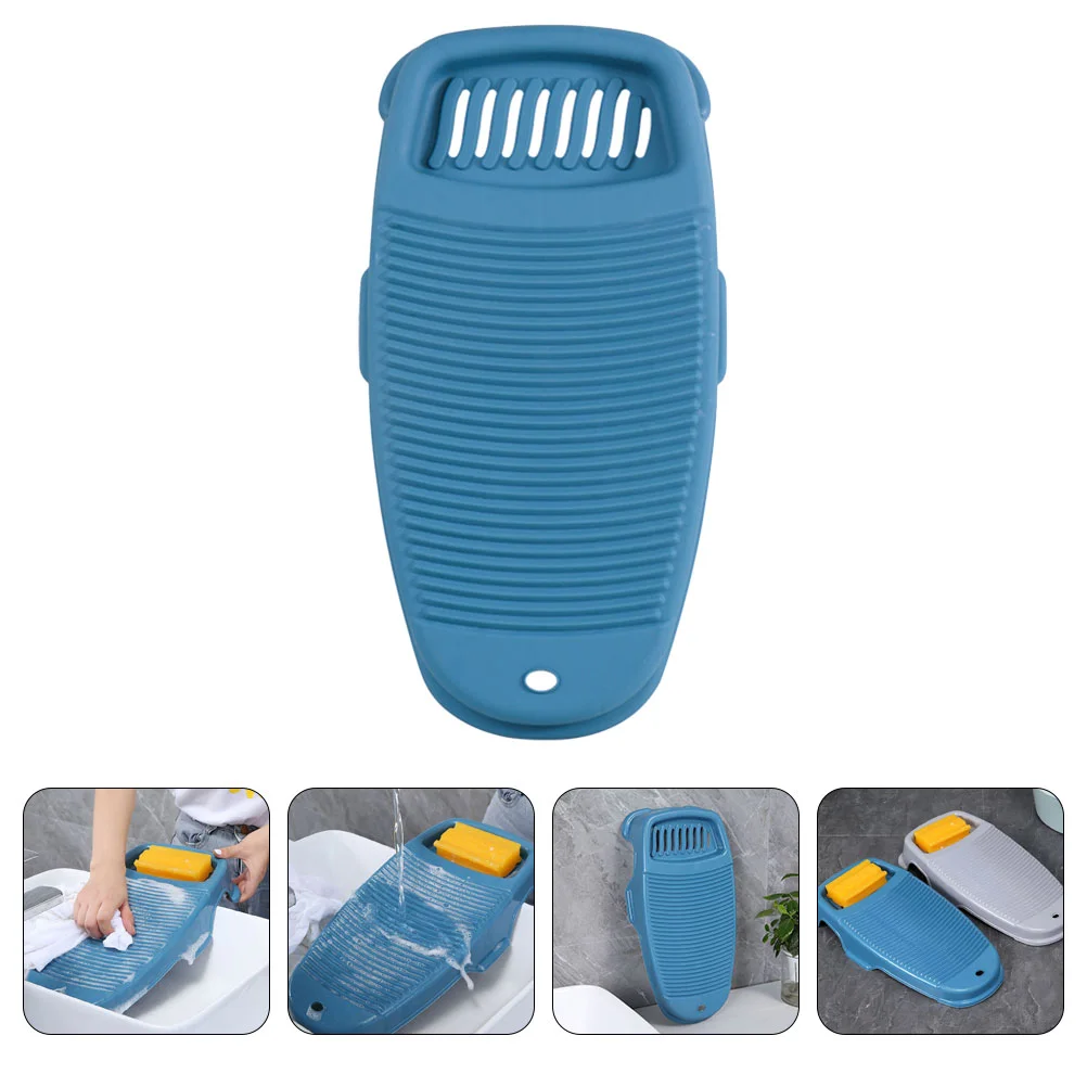 

Washboard Non-slip Clothing Padded Socks Washing Home Laundry Supply Plastic Child Woody Costume