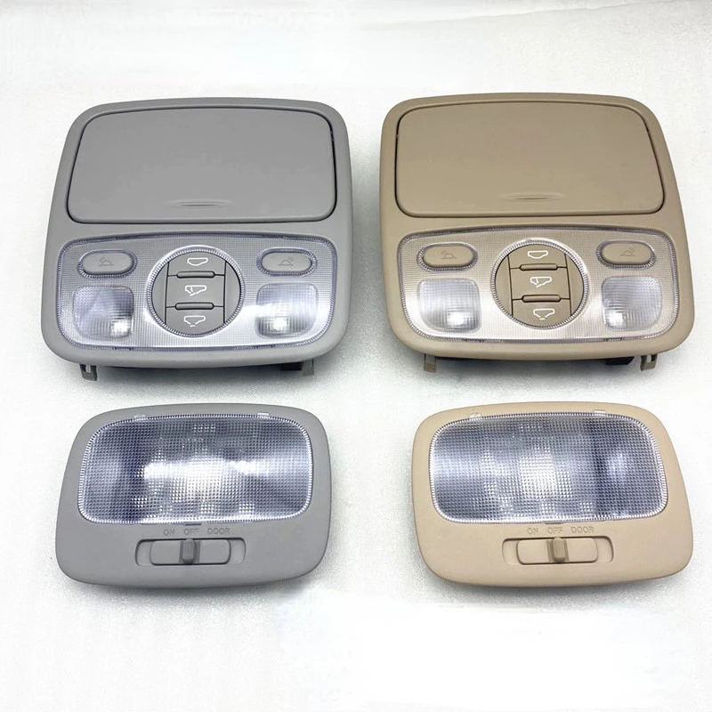 

For KIA 2007-12 Carens Dome Lights Front, Middle and Rear Indoor Dome Lights Sunroof Switch with Glasses Case Reading Light