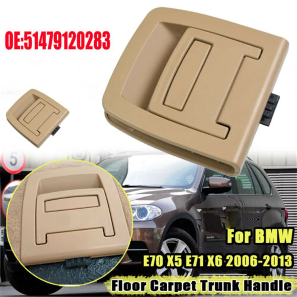 

Car Trunk Mat Handle 51479120283 Accessories Auto Floor Carpet Plastic