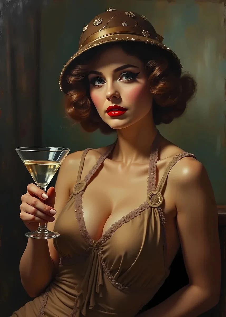 

Картина "Femme Fatale", печать на холсте