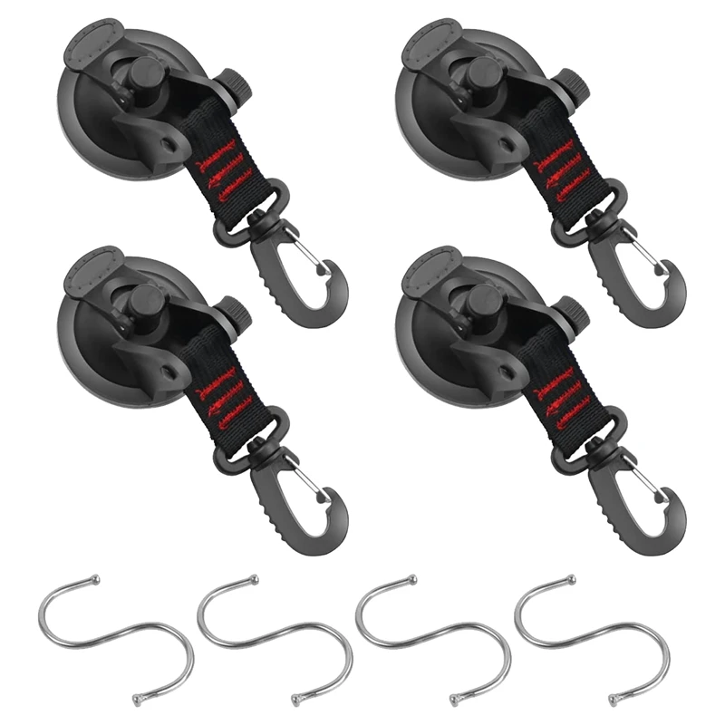 

Suction Cup Anchor With Attachment Extra Strong Suction Cup Mounting Hooks For Car