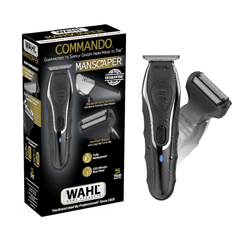 

Commando, Manscaper Wet/Dry Trimmer - Body Groomer, 3024497