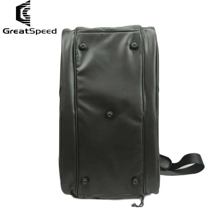 GreatSpeed Gym Bag Badminton Tennis Bag Fitness Clothing Shoulder Travel Handbag Waterproof 2-4 Rackets with Shoe Comparment