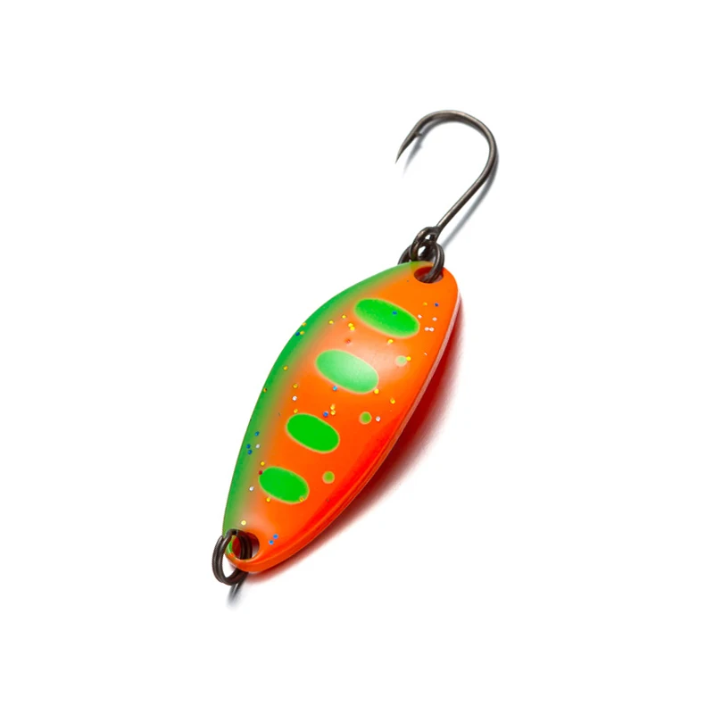 

1Pcs Trout Bait 2.5g 30mm Metal Copper Spoon Fishing Lure Wobbler Casting Jigging Tackle Leurre For Perch Salmon Chub