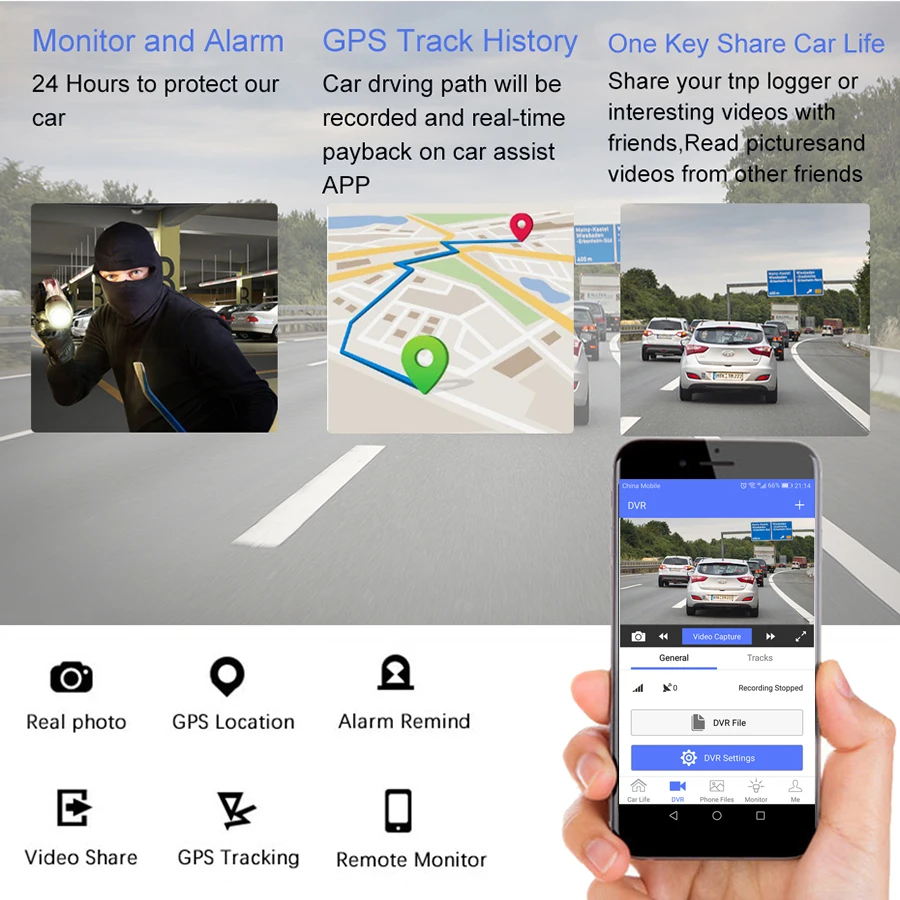 Автомобильный видеорегистратор 7 дюймов 4G ADAS Android 1080 камера заднего вида Wi-Fi