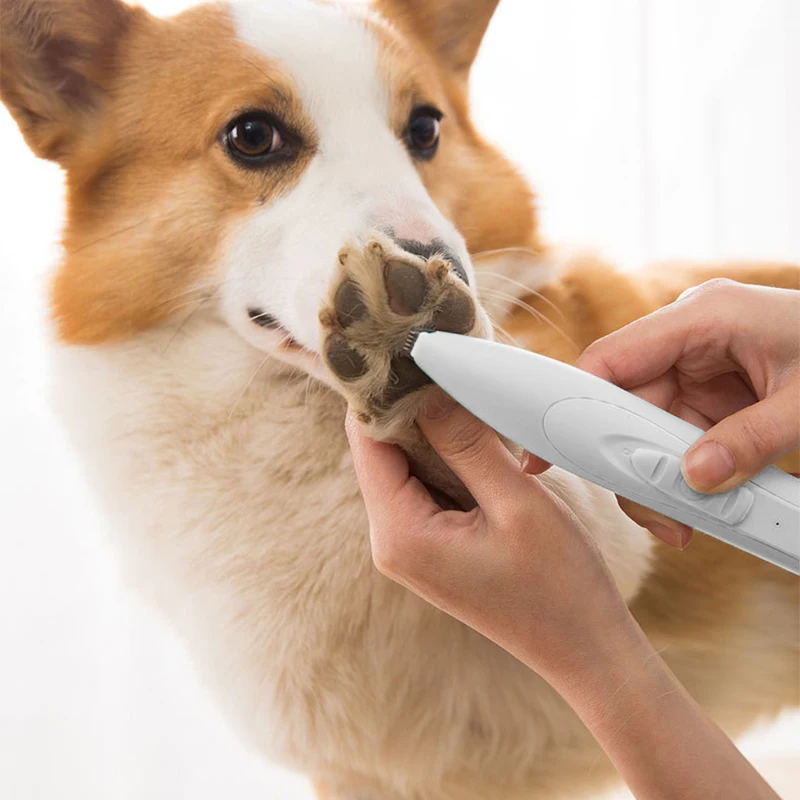 

Dog Clippers Pet Foot Hair Trimmer Low-Noise Professional Dog Grooming Clippers Kit for Small Dogs and Cats Ear Eyes Hair