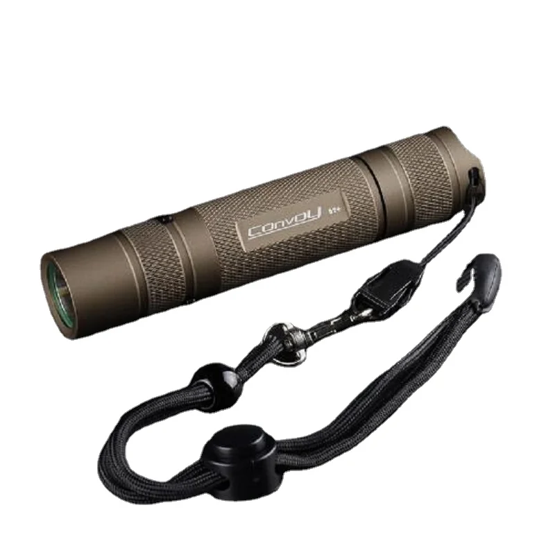 

Фонарик Convoy S2 + Desert Tan светодиодный, с XPL HI внутри и Ar-покрытием, прошивка Biscotti