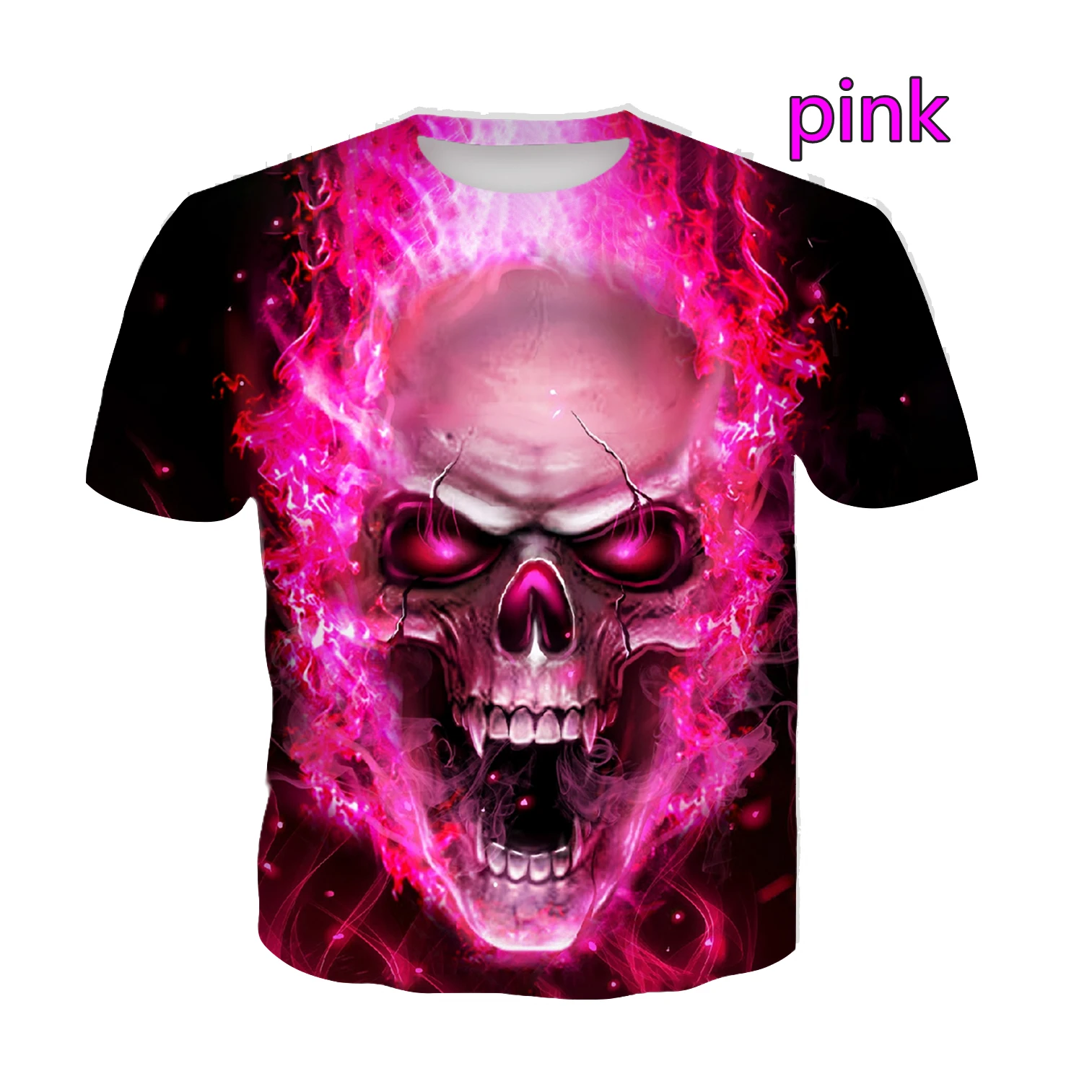 

Skull Fashion T Shirt 3d Print Tshirts Cool Novelty Casual Couples Unisex Clothing