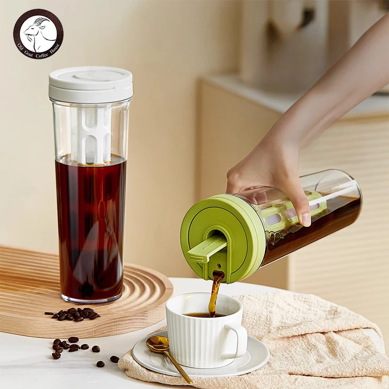 

Cold Brew Coffee Pot 1L Large Capacity Coffee Cold Brew Pot Coffee Cup