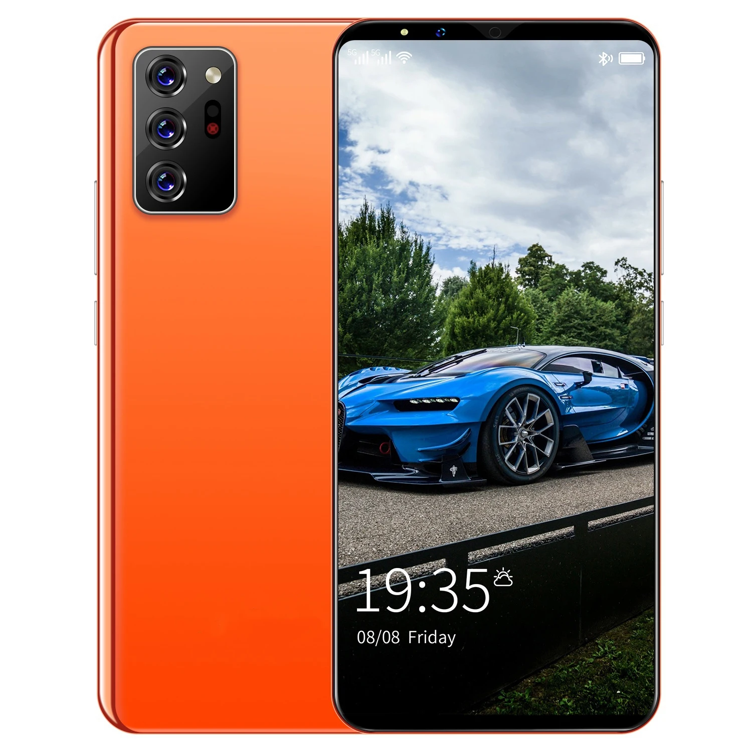 Новинка 2022 5 5-дюймовый смартфон Note30 Plus 5G 6 1 мАч полноэкранный Android + 4800 ГБ 13 24 МП