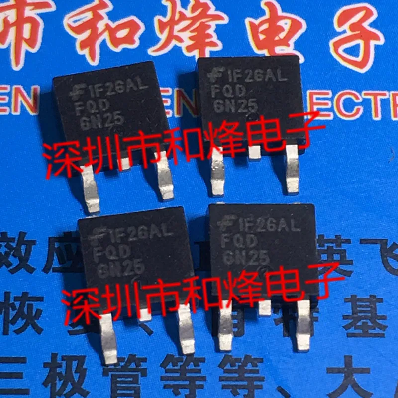 

5 шт.-10 шт. FQD6N25 TO-252 250V 6A Новый и оригинальный на складе