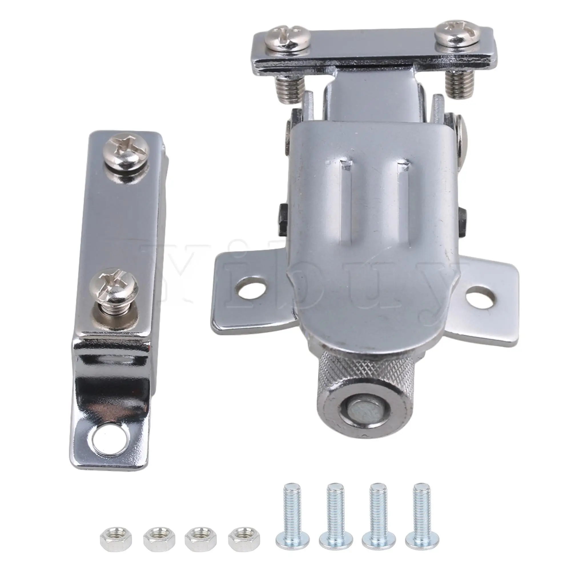 

Yibuy 3 комплекта из серебристого металла 8,5x2,2 см, сброс барабана, сетка, стыковой конец барабана, набор без винтов тип в