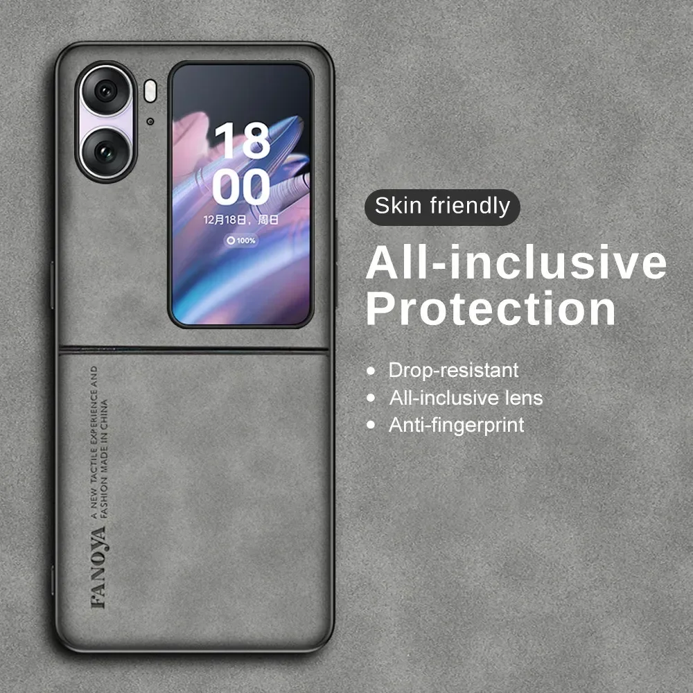 Чехол-книжка из искусственной кожи для OPPO Find N2 N3