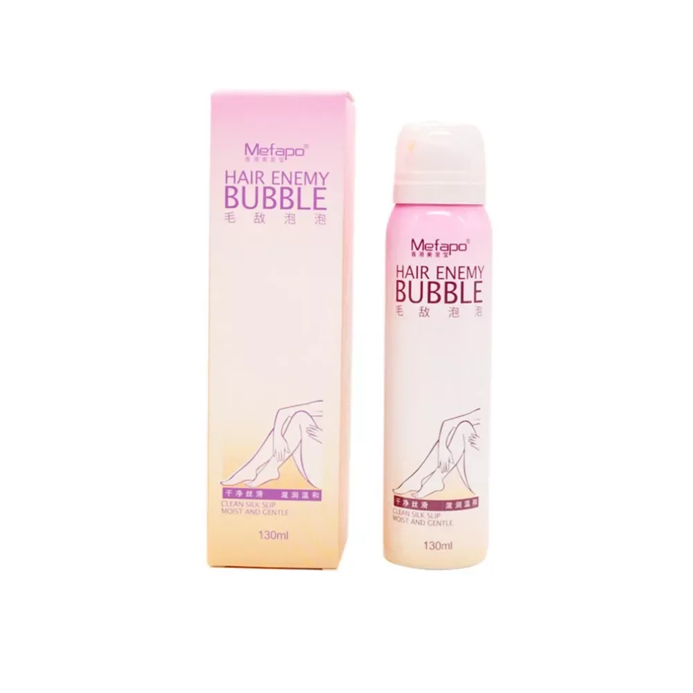 

NEW2022 Painless Hair Removal Cream Depilatory Bubble Wax Boby Bikini Legs Hair Remover Foam Mousse in Spray Bottle Pomades Waxe