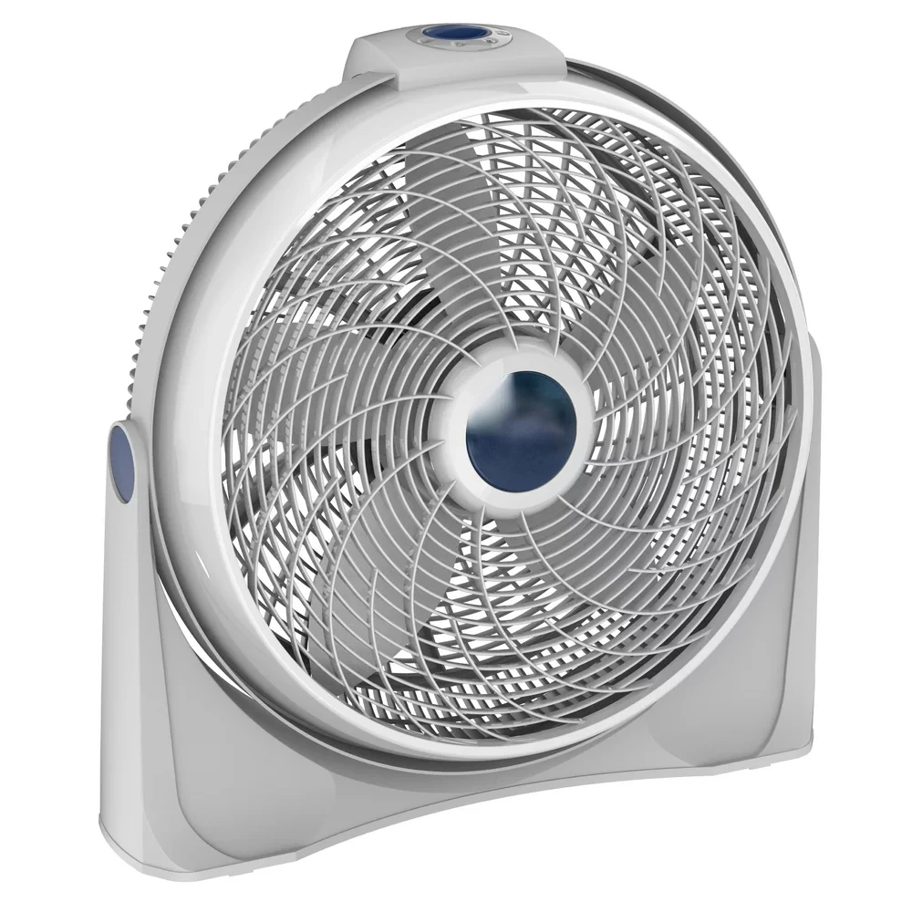 

Cyclone Power 3-Speed Air Circulator Pivoting Floor or Wall Mount , 3520, White
