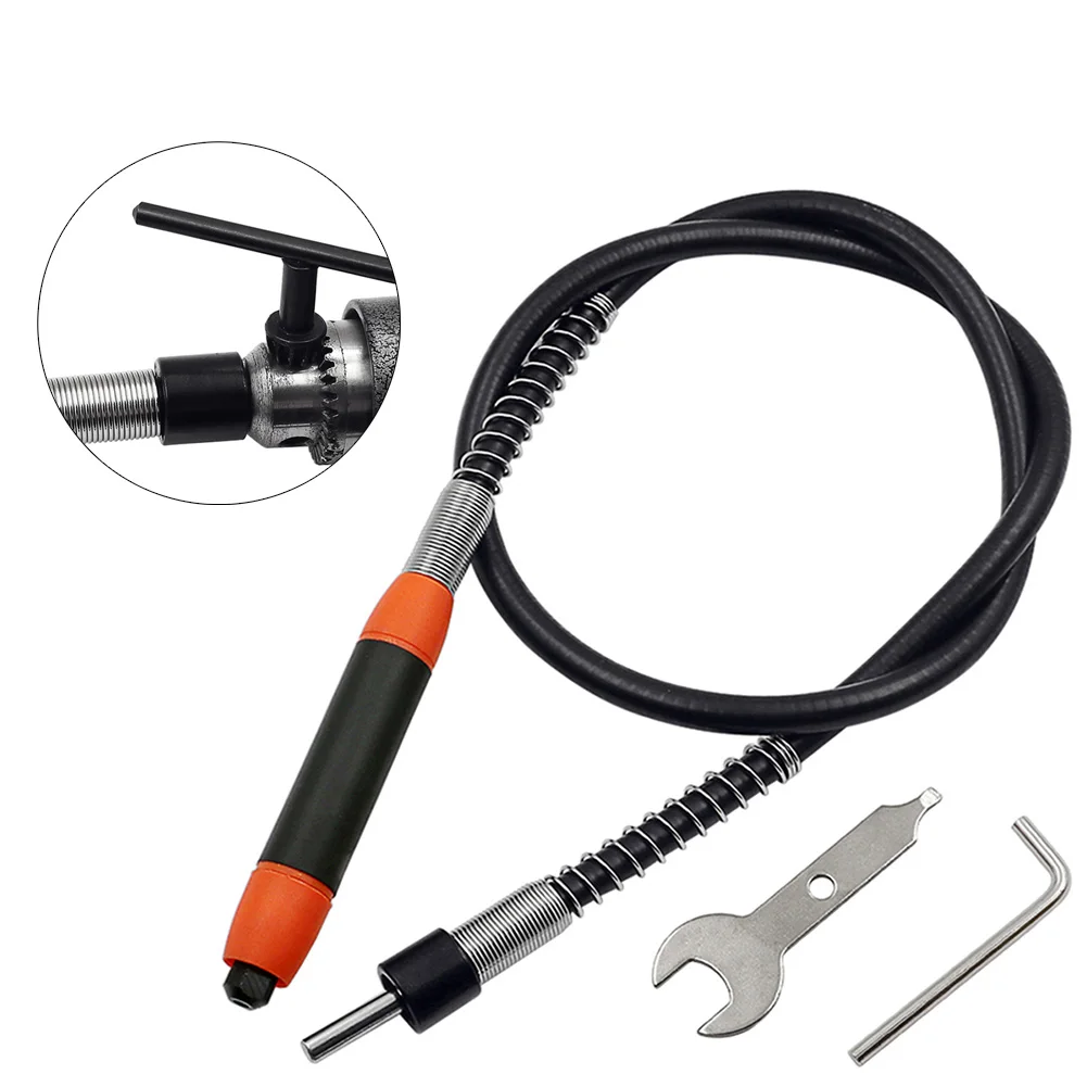 

Flex Shaft Adapter Angle Grinder Attachment Flexible Power Drill Extension Cable Chuck Rotary Grinder Polishing Machine Tools