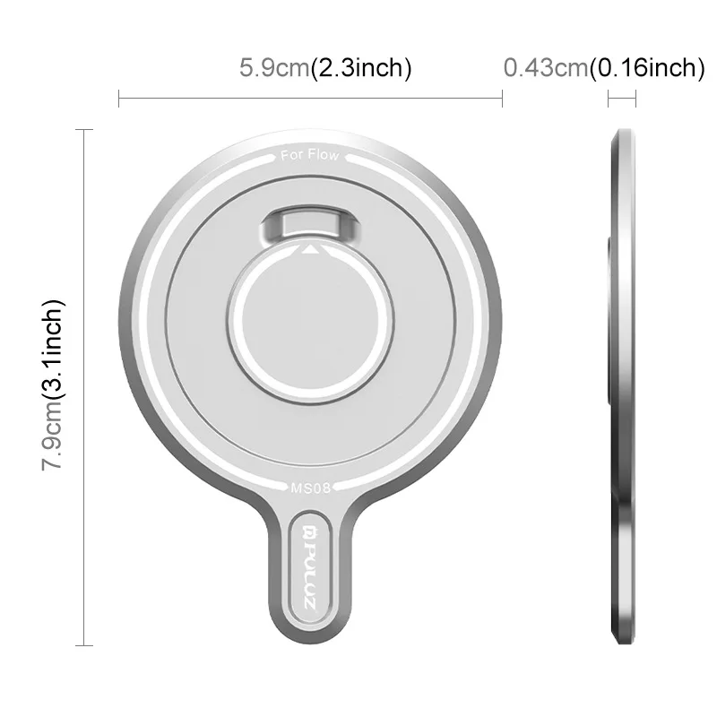 Магнитный адаптер Aulidtech для Insta 360 Flow Pro