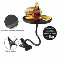 adjustable car cup holder cup mount drink holder folding dining table with clamp bracket car swivel tray car food tray
