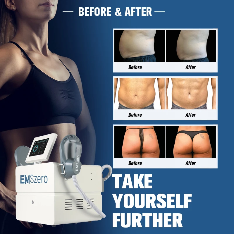 

DLS-EMSlim Machine 2 IN 1 RF Muscle Stimulator EMT Body Shaping Electromagnetic Slimming Fat Burning Beauty Equipment