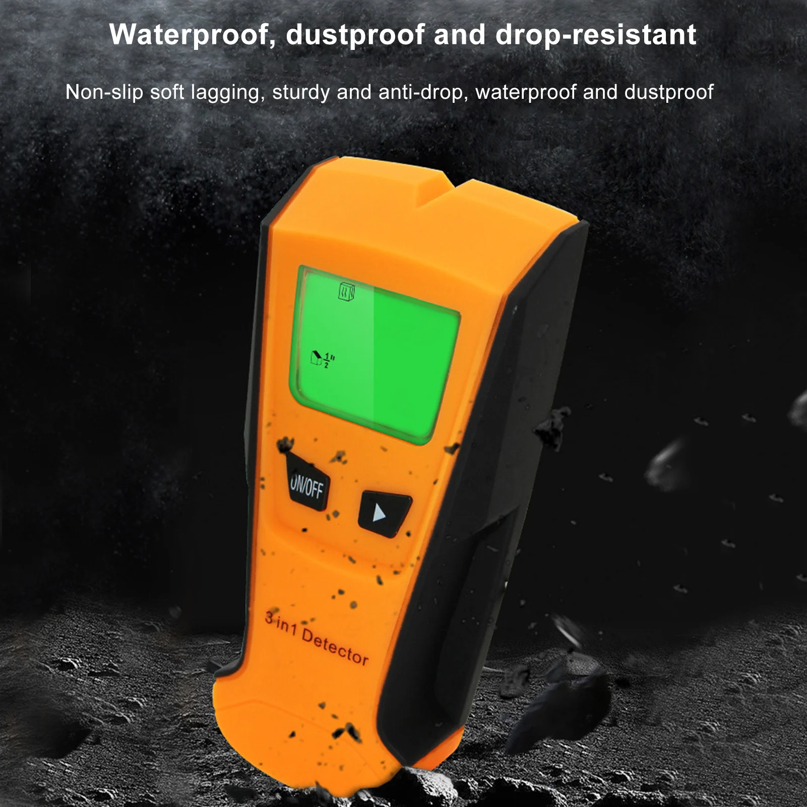 

Stud Finder Sensor Wall Scanner Metal Detector Handheld Metal Detector For Locating Live Wire Metal Studs Locator Edge Center