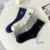 2021 европейские и американские высококачественные коричневые носки с буквами P женские модные носки в стиле хип-хоп Harajuku хлопковые спортивные носки с буквами - изображение