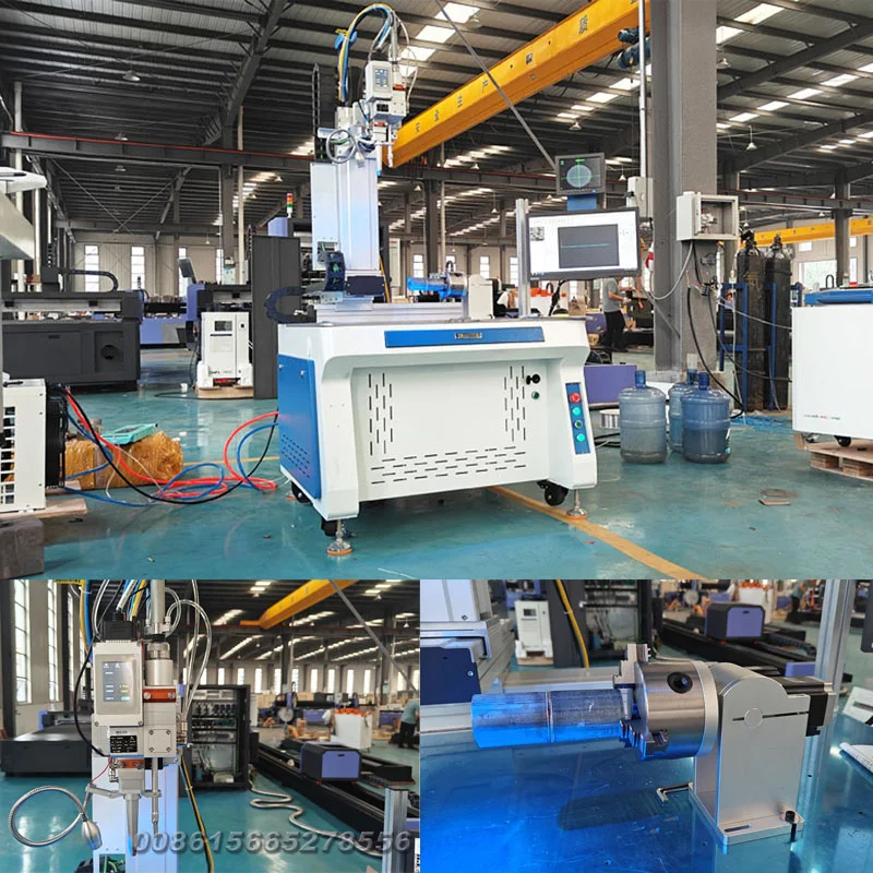 Платформа волоконно-лазерной сварки AccTek Портативные Ручные лазерные сварочные