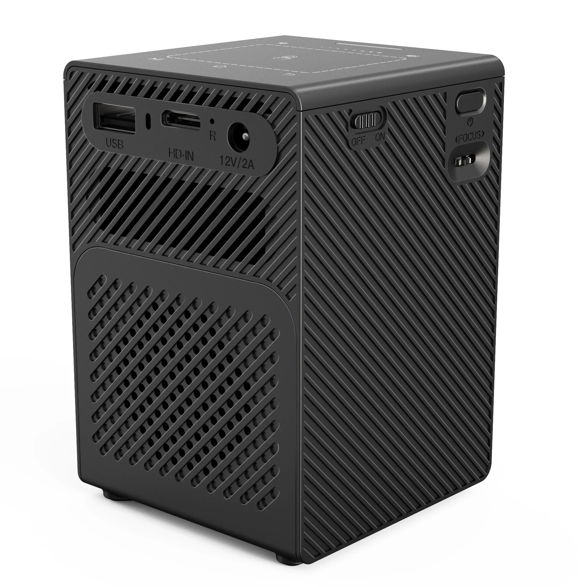 Мини-проектор P18 DLP 3D 100 ANSI WVGA 854*480P Android Wi-Fi BT