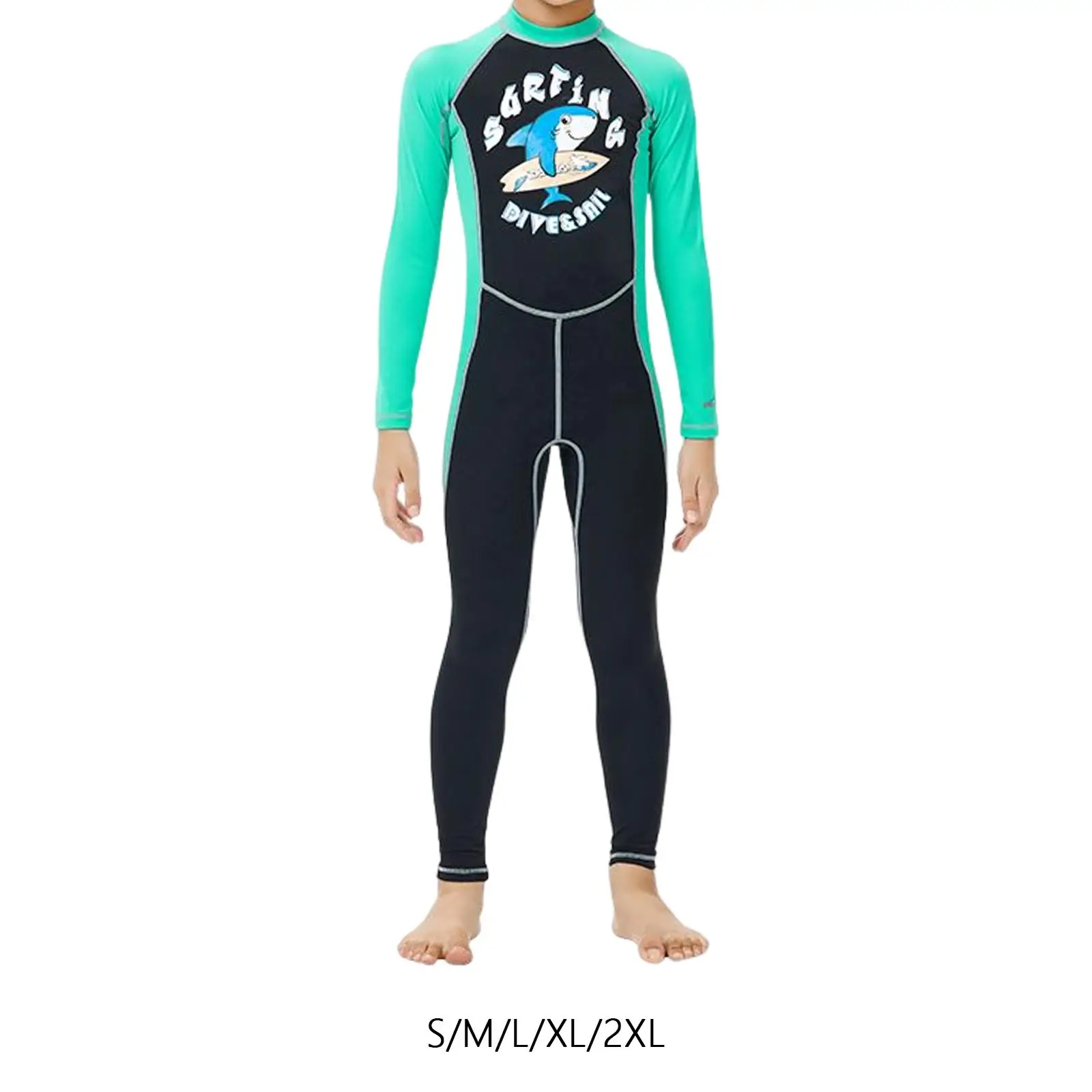 

Kids Wetsuits Scuba Diving Suit Protection Full Body Wet Suit for Snorkeling