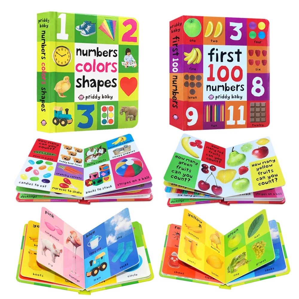 

Книга с животными для раннего развития, 100 шт.