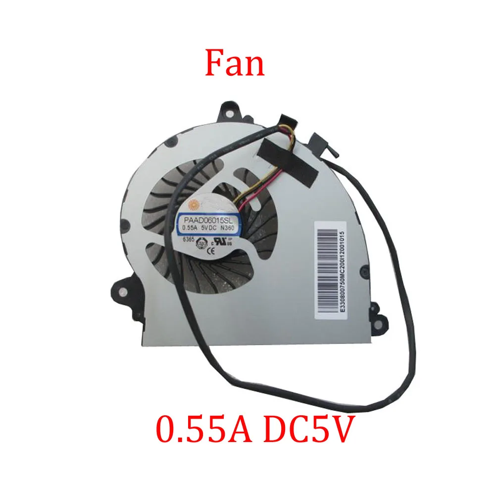 Вентилятор для MSI PAAD06015SL 0 55 А постоянного тока 5 В -N360 N360 / PABD19735BM 65 DC5V -N367 N367 -N368 N368