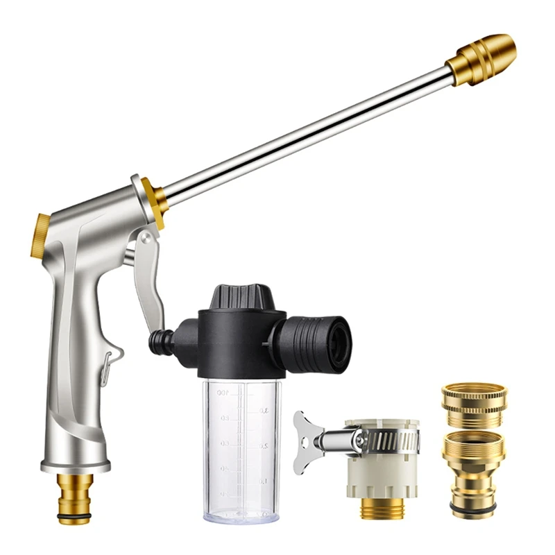 

Multifunctional Garden Watering Spray Head Household High Pressure Sprinkler Foam Car Wash Nozzle Water Jet Head