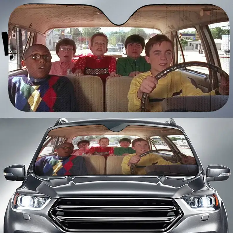 Malcolm In The Middle Frankie Muniz Parasole Auto, Parabrezza, Accessori Auto Parasole Auto