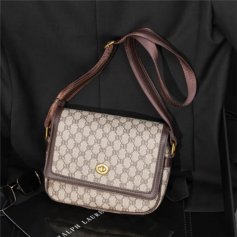 

Новая роскошная брендовая дизайнерская мужская мини-сумка-мессенджер с буквенным принтом, клетчатая кожаная сумка через плечо, мужские сум...