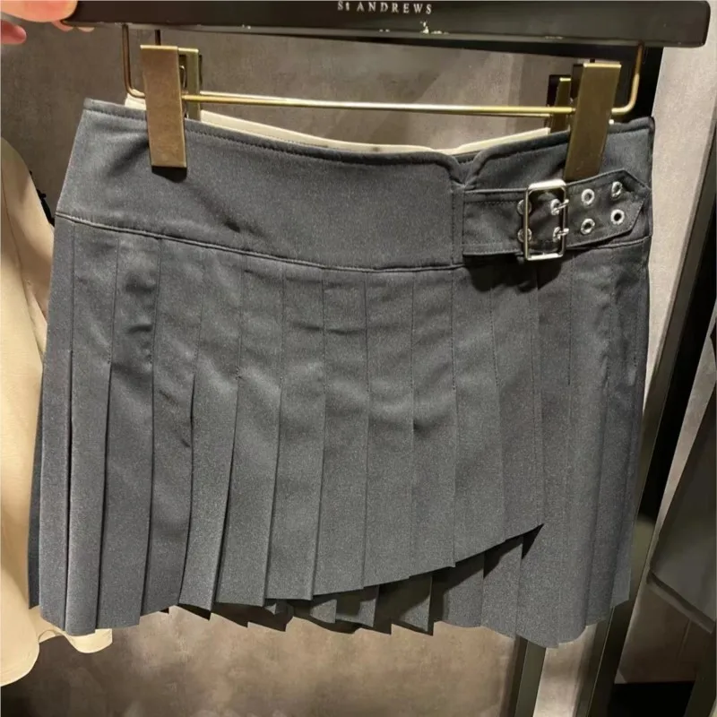 Golf women's skirts sports pleated skirts anti-glare summer slim slim skirts