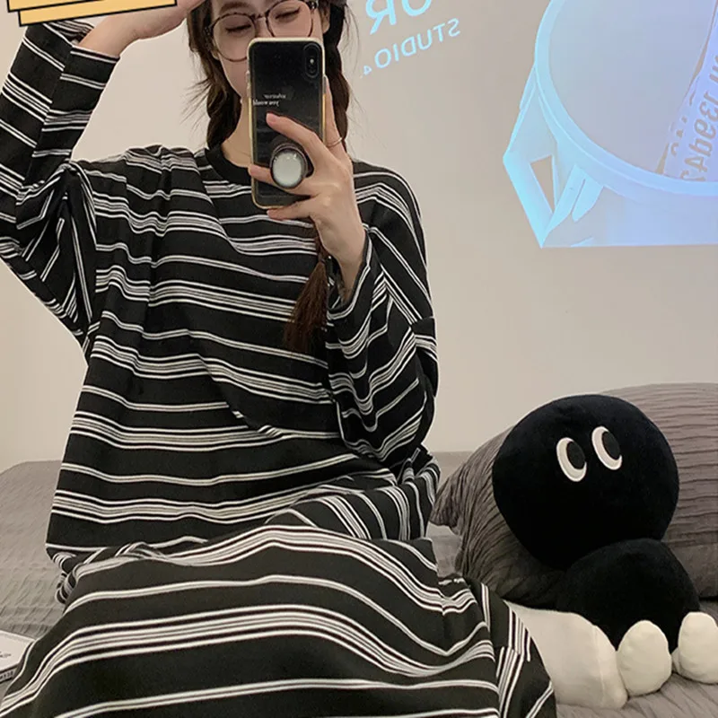 Женский хлопковый пижамный комплект