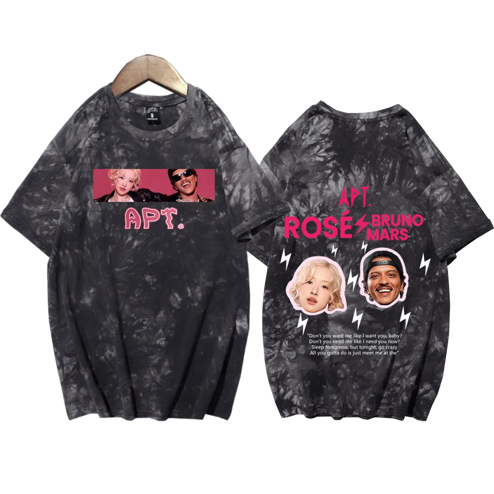Рубашка Rose Rosie APT and Bruno Album Merch с галстуком Женские футболки