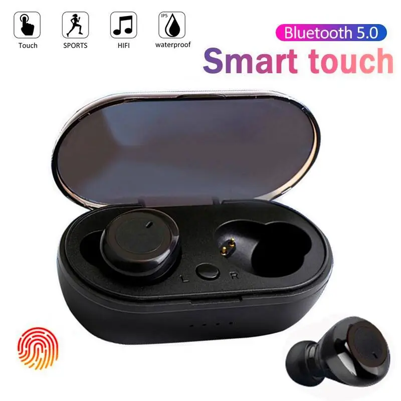 Недорогие водонепроницаемые 5 0 Bluetooth беспроводные наушники игровые TWS с