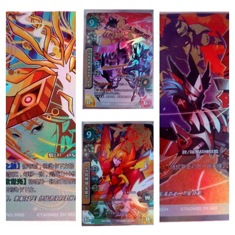 Подлинная выставка, Gosell, бог войны, романтика, Wuhun God of War Alliance 10, одиночный кэни Рей, Гуань Юй, Gaia, карточка, детские игрушки