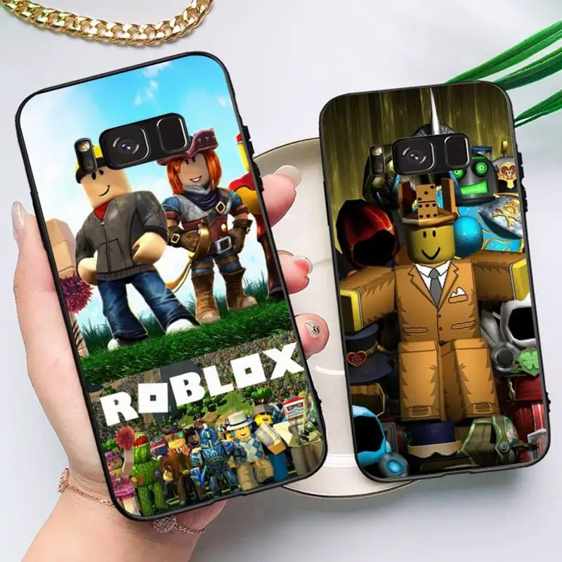 

Sandbox Game D-DynaBlockses Robloxess Phone Case for Samsung Note 5 7 8 9 10 20 pro plus lite ultra A21 12 72
