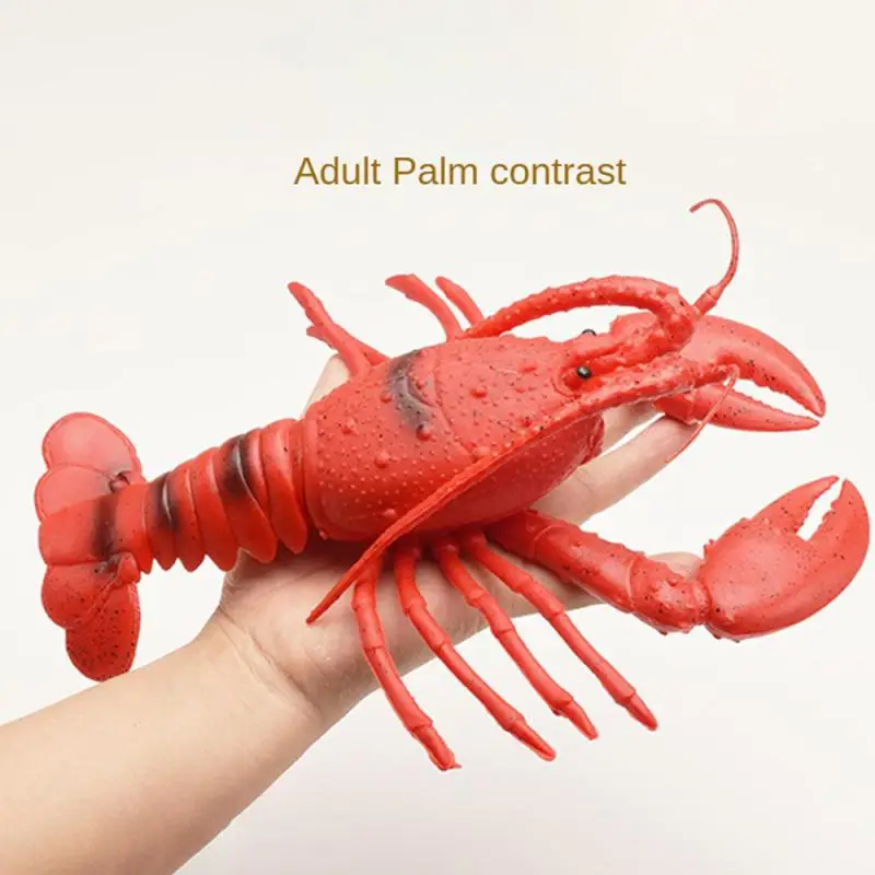 

Bb Voice Pinch Call Scene Props Soft Rubber Crab 17x20cm 4-6 Years Old Simulation Model Educational Toys Education Cognitive