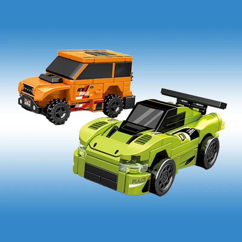 4 в 1 Детский конструктор робот-трансформер