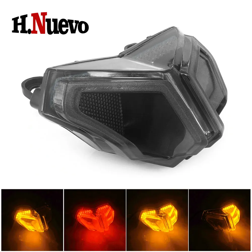 

For DUCATI 848 LED integrated tail light brake turn signal rear tail light Motorcycle accessories 2008-2014 1098 1198 2007-2013