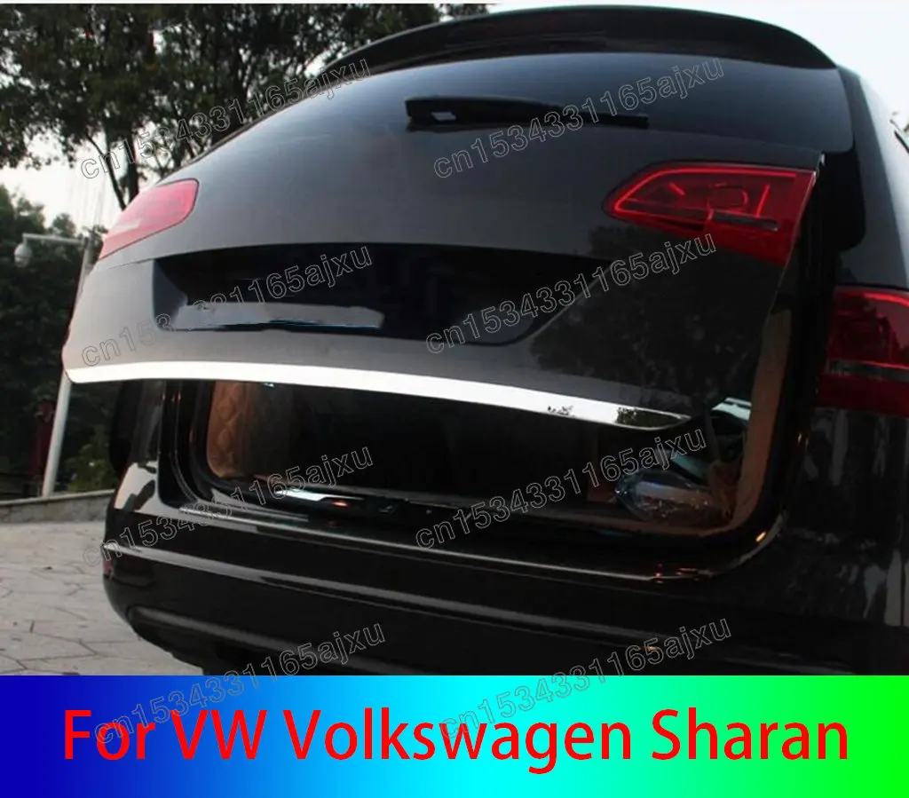 

Крышка багажника из нержавеющей стали, крышка багажника, отделка задней дверной ручки, крышка багажника, отделка для VW Volkswagen Sharan 2011 2012 2013-2019 2020