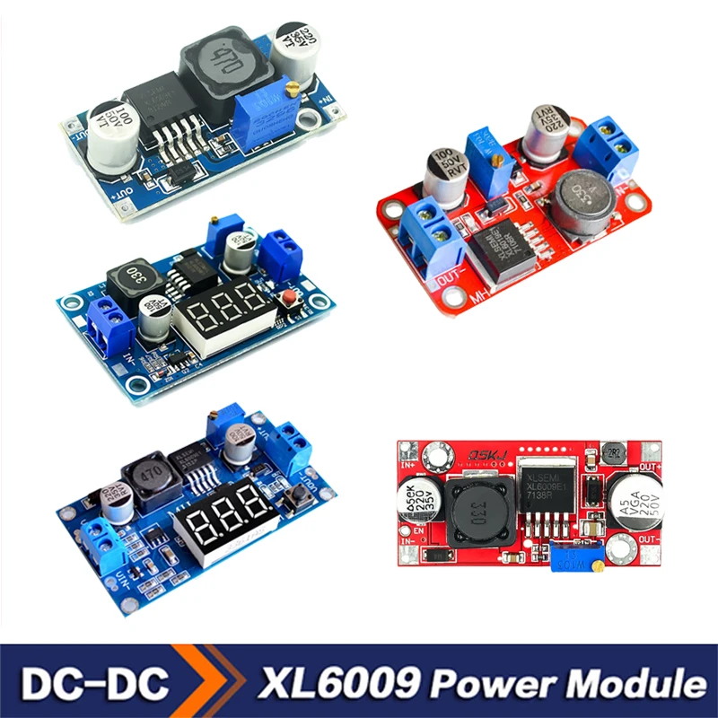 

XL6009 Boost Module DC-DC Converter Boost Power Module Output Adjustable Super LM2577 Boost Module DC-DC Converter Board Module