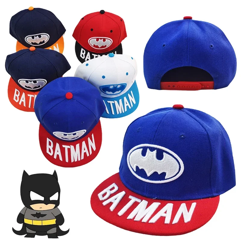 Бейсбольная кепка с вышивкой Бэтмена уличная повседневная шляпа от солнца