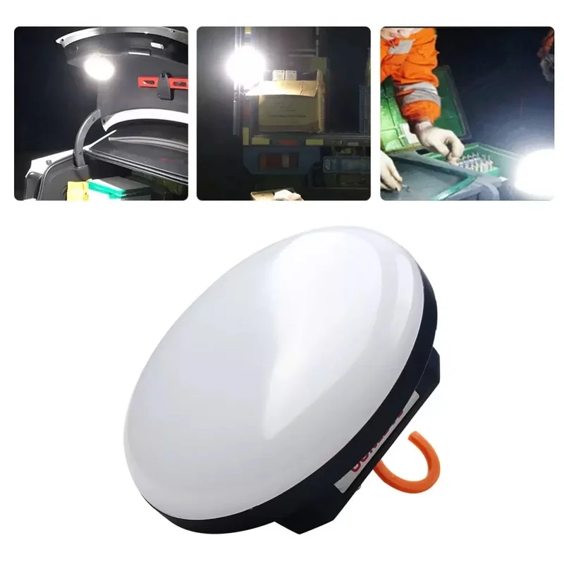 

Portable Camping Lanterns Lights High Power USB Rechargeable Magnet Flashlight Light Outdoor Travel Tent Emergency Work Light