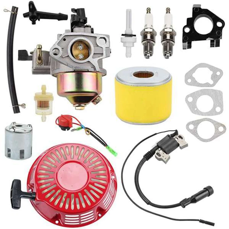 

6100-ZE3-V01 Carburetor With 17210-ZE3-505 Air Filter For Honda GX390 GX 390 GX340U1 GX340R1 GX340K1 11HP Engine